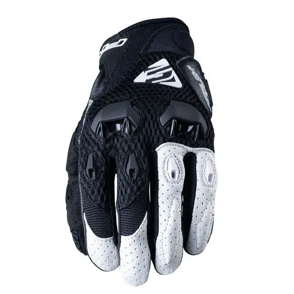 Paar Handschuhe FIVE STUNT EVO schwarz-weiß Größe S
