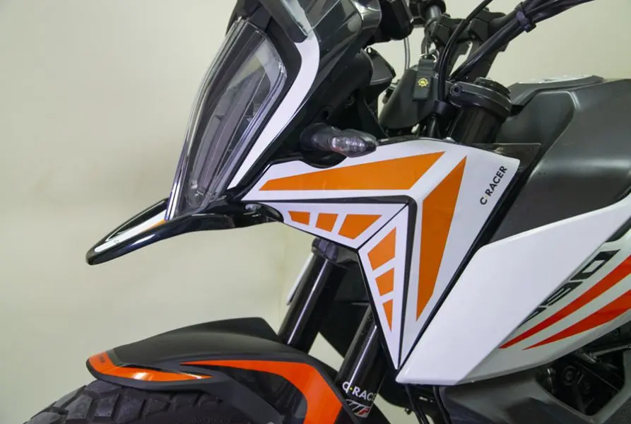C-RACER 전면 사이드 커버 KTM 390 어드벤처