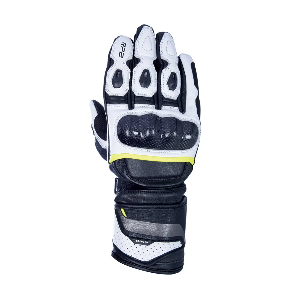 Handschuhe Oxford RP-2 2.0 MS Long Sports Schwarz/Weiß/Fluo 2XL Herren