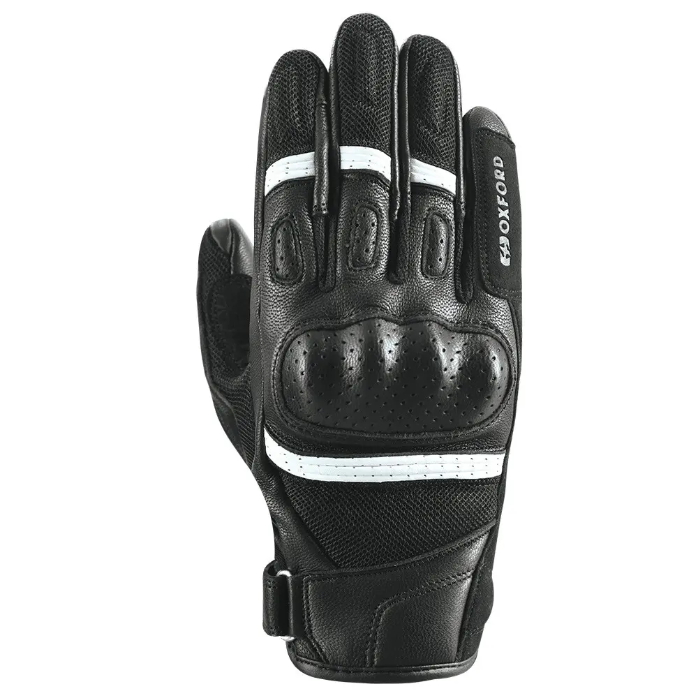 Handschuhe OXFORD RP-6S MS Schwarz/Weiß XL Herren