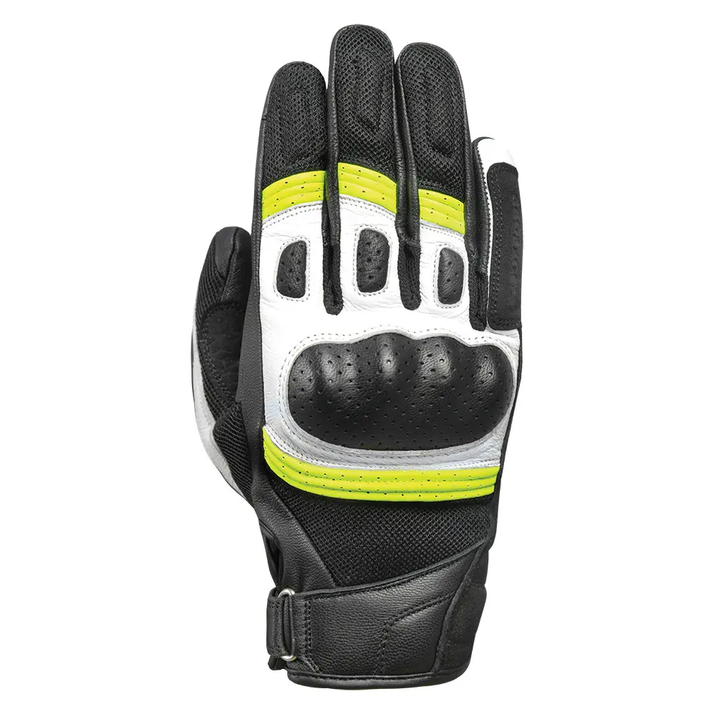 Gants de route OXFORD RP-6S MS Noir/White/Fluo M Homme