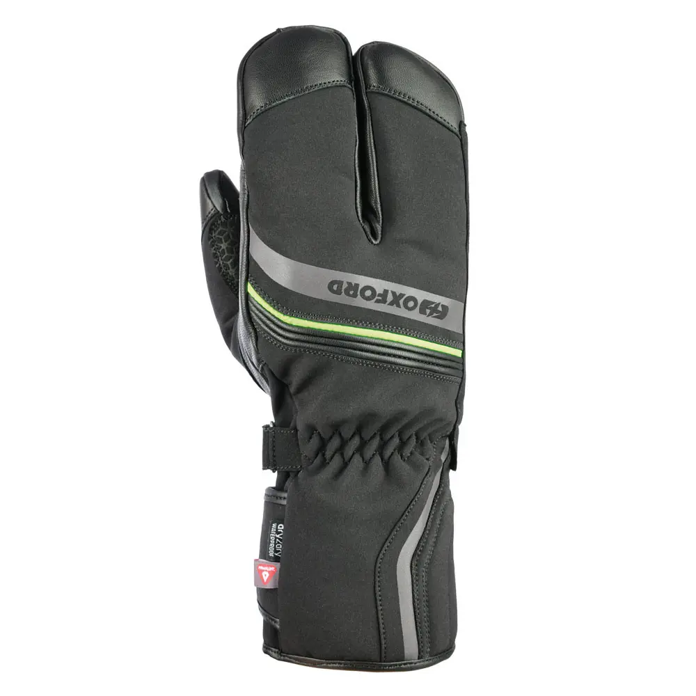 Handschuhe Oxford Polar 1.0 MS Schwarz/Fluo 3XL Herren