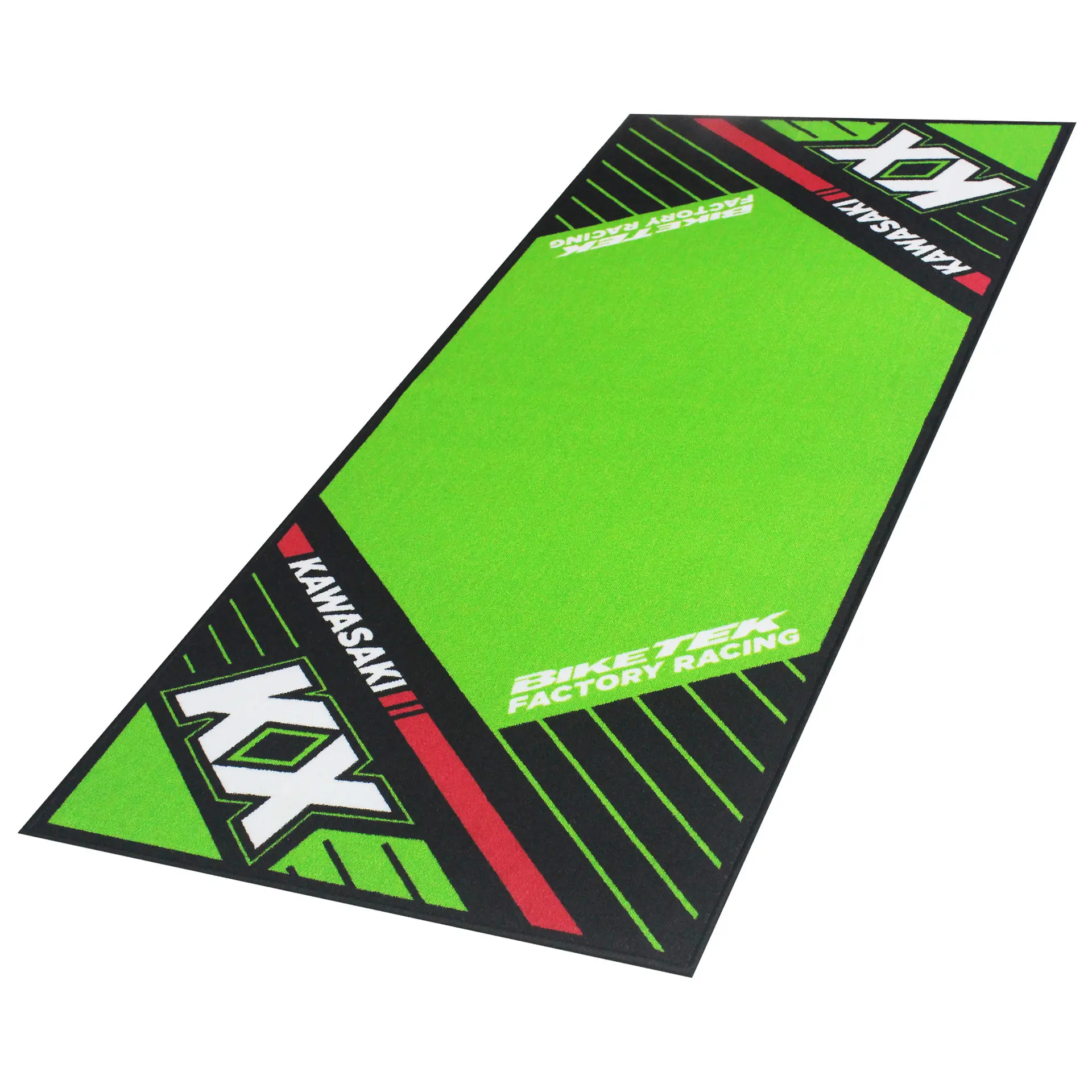 Umweltschutzmatte Motorrad Serie 6 Kawasaki KX 190x80 cm Biketek