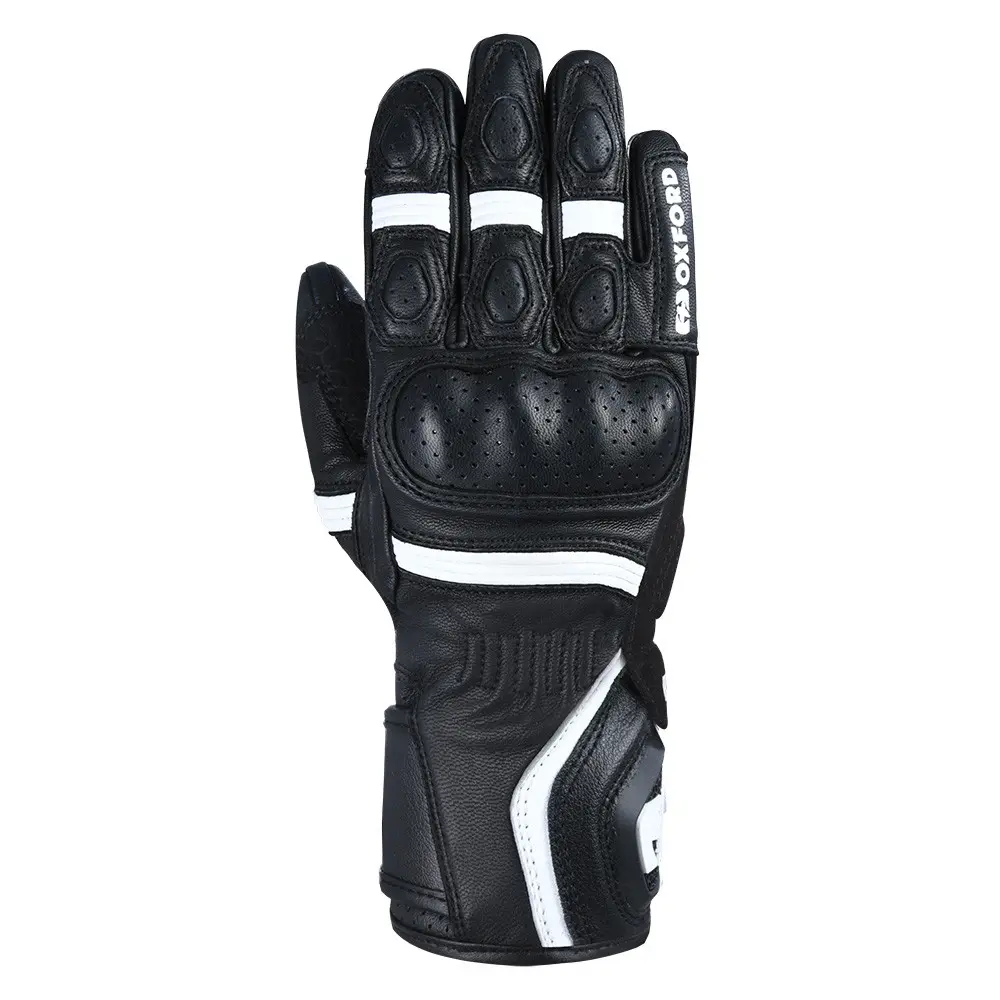 Oxford RP-5 2.0 WS Straßenhandschuhe schwarz/weiß L Damen