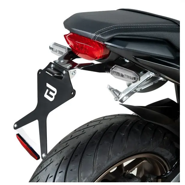 Support de plaque BARRACUDA Honda CB650R 2021 pour clignotants origine