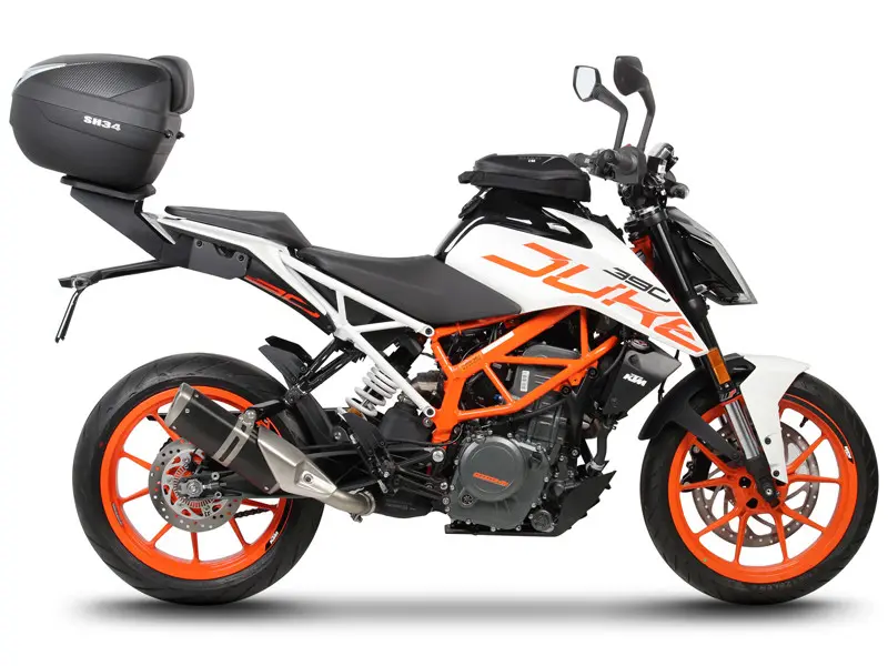 샤드 탑 마스터 KTM 125 듀크 2017-2023 및 390 듀크 2017-2023 탑 케이스 브라켓 K0DK17ST