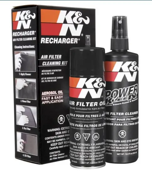 K&N Reinigungsset für Luftfilter mit Schmiermittel