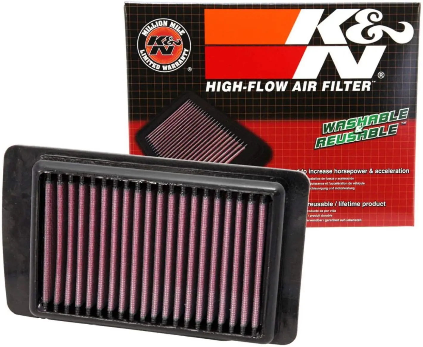 K&N Gaisa filtrs Victory Hammer 08-10 — skats 2