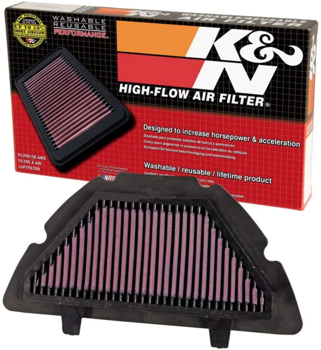 K&N Filtre à air Yamaha YZF-R1 2007-2008