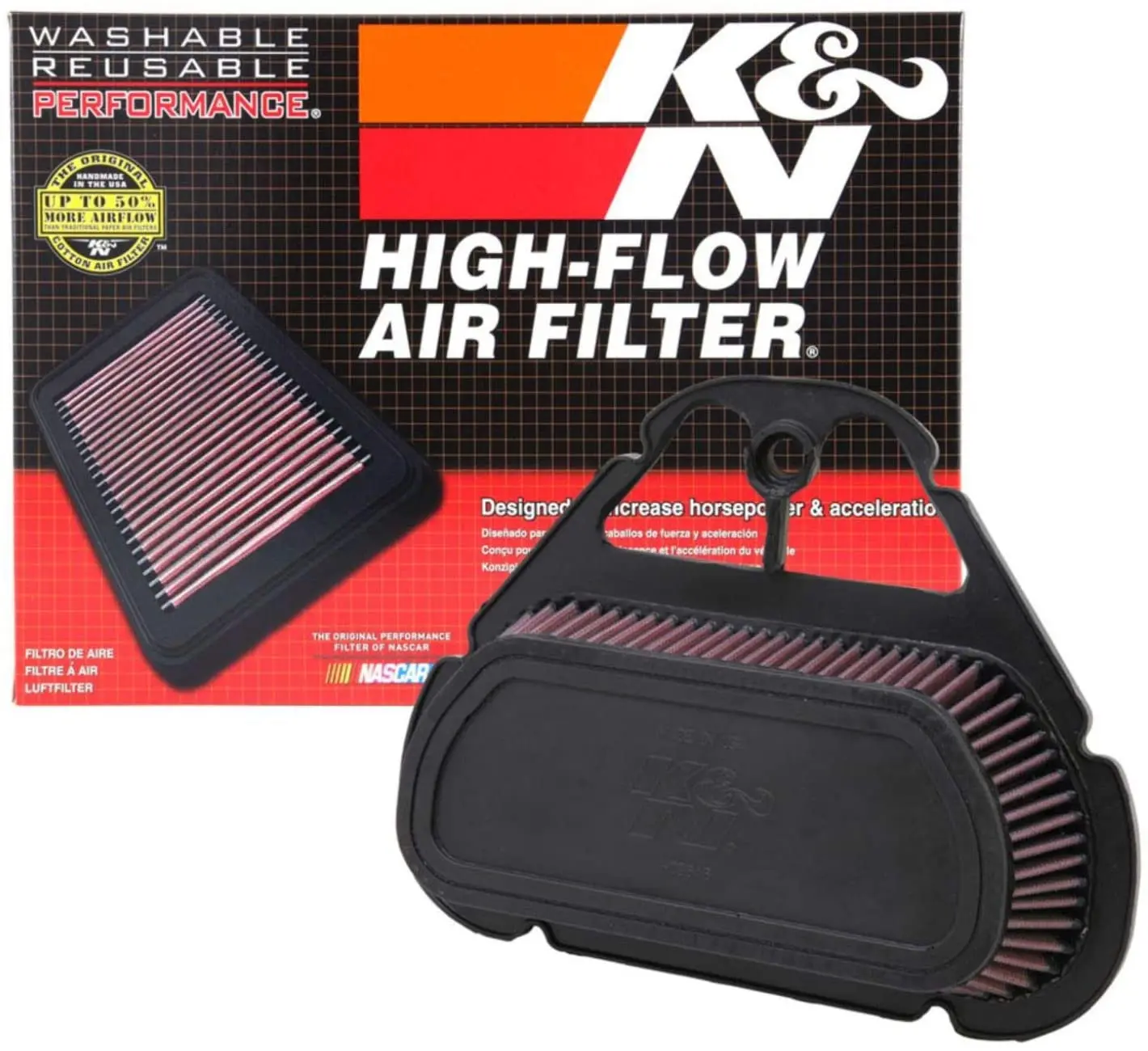 K&N এয়ার ফিল্টার Yamaha YZF R6 99-05, YZF R6S 06-09