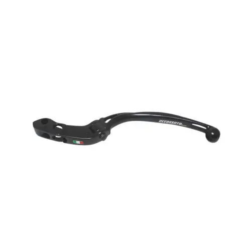 Gelenkbremshebel Aluminium 15-16-17mm schwarz kurz für Radial-Hauptbremszylinder Accossato und Brembo