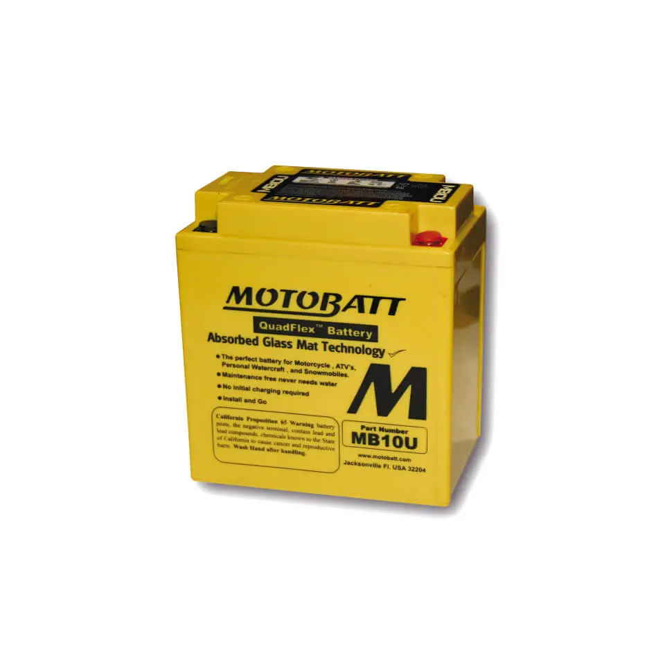 Batterie MOTOBATT MB10U 4 Pole