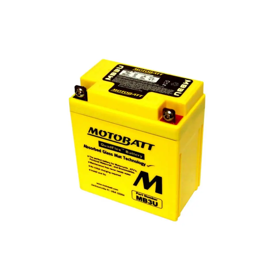 Batterie MOTOBATT MB3U 2 pôles