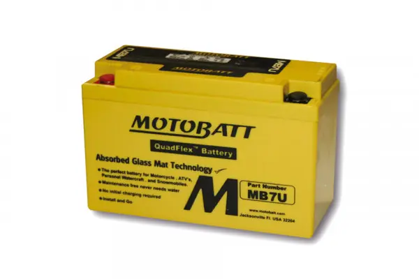 Batterie MOTOBATT MB7U 2 Pole