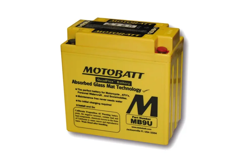 Batterie MOTOBATT MB9U (4 Pole)