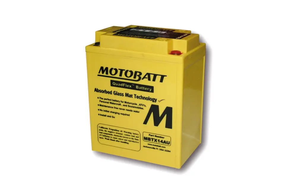 Batterie MOTOBATT MBTX14AU 4 Pole