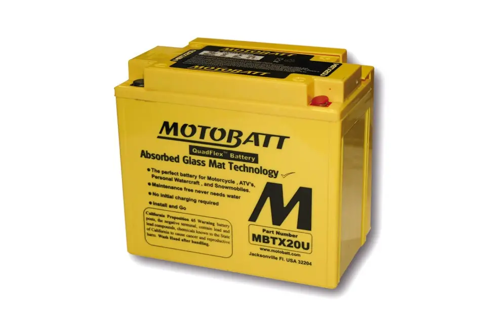 Batterie Motobatt MBTX20U 4-polig