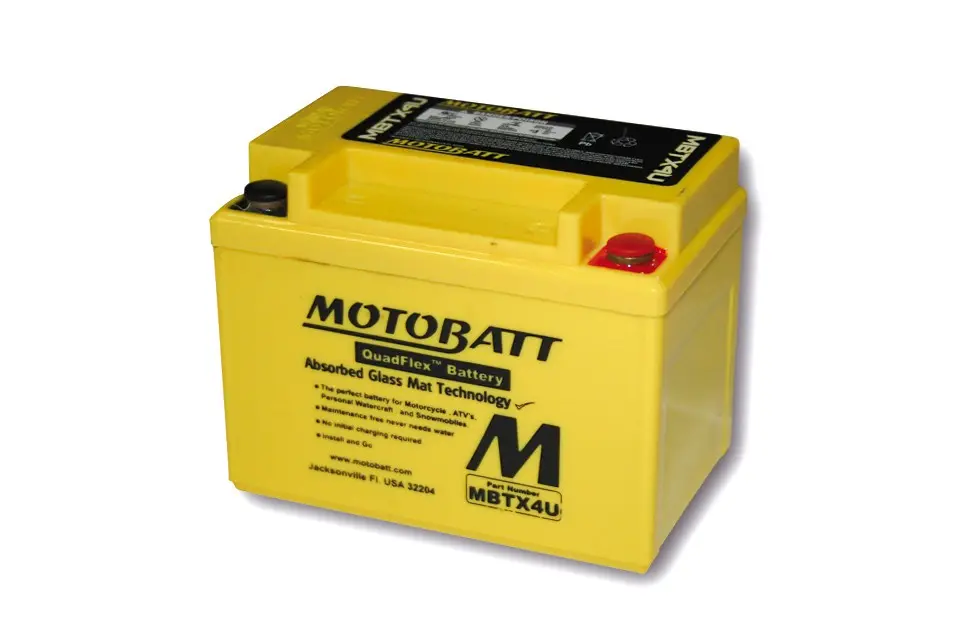بطارية MOTOBATT MBTX4U 2 قطب