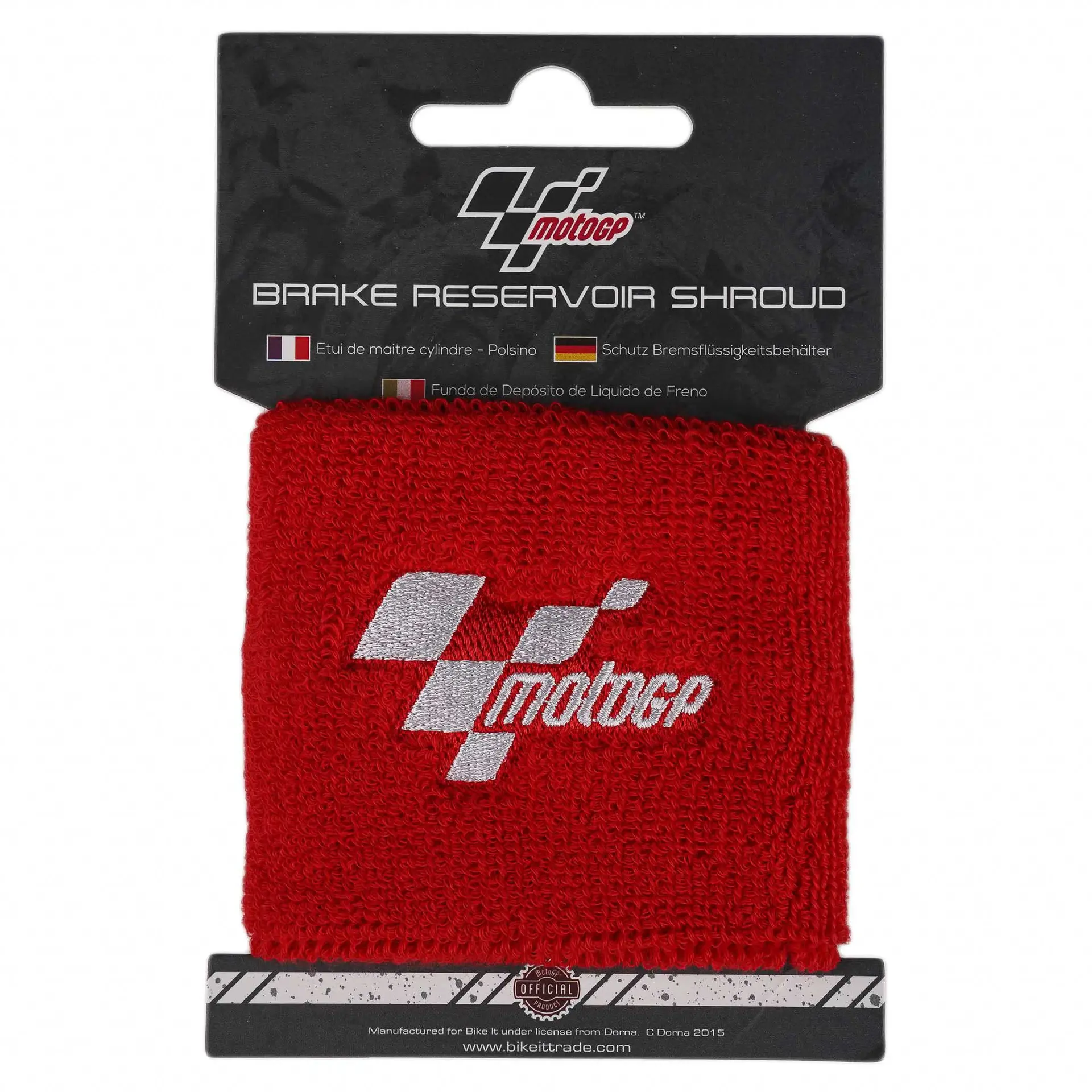 MOTOGP Red Brake/Clutch Fluid Reservoir Sock — view 2