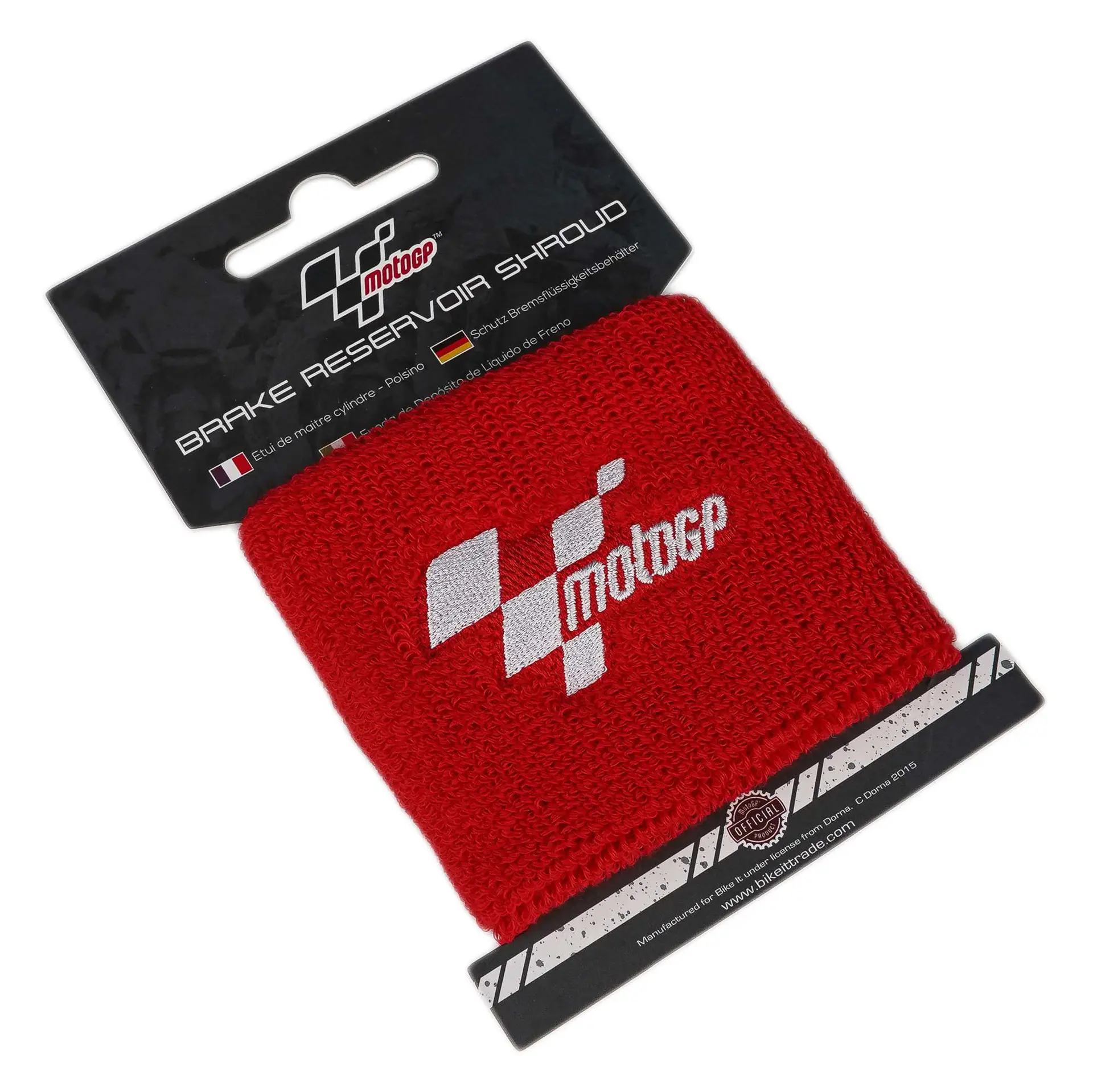 MOTOGP Red Brake/Clutch Fluid Reservoir Sock — view 3