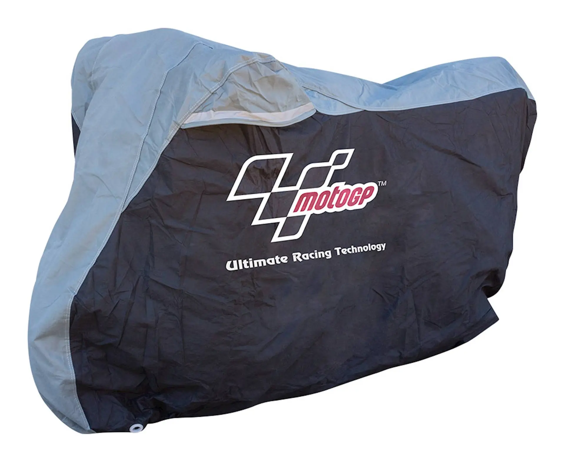 Motorrad-Staubschutzhaube schwarz und grau XL Motogp