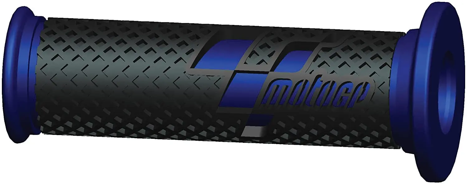 Paar RACE Handschuhe schwarz und blau MOTOGP