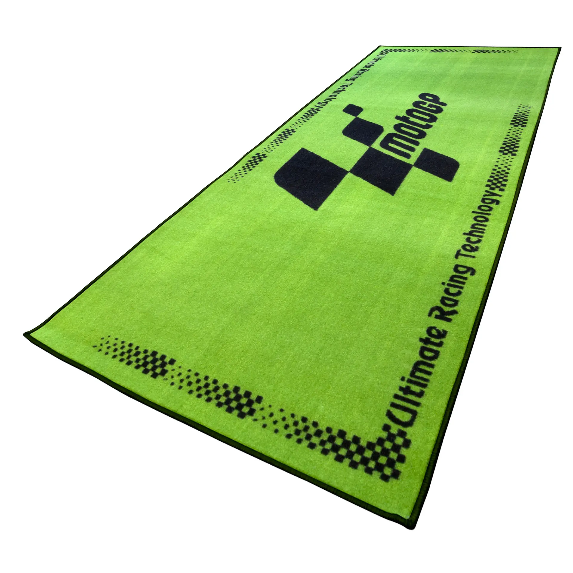 Tapis environnemental MotoGP 190x80 cm vert/noir