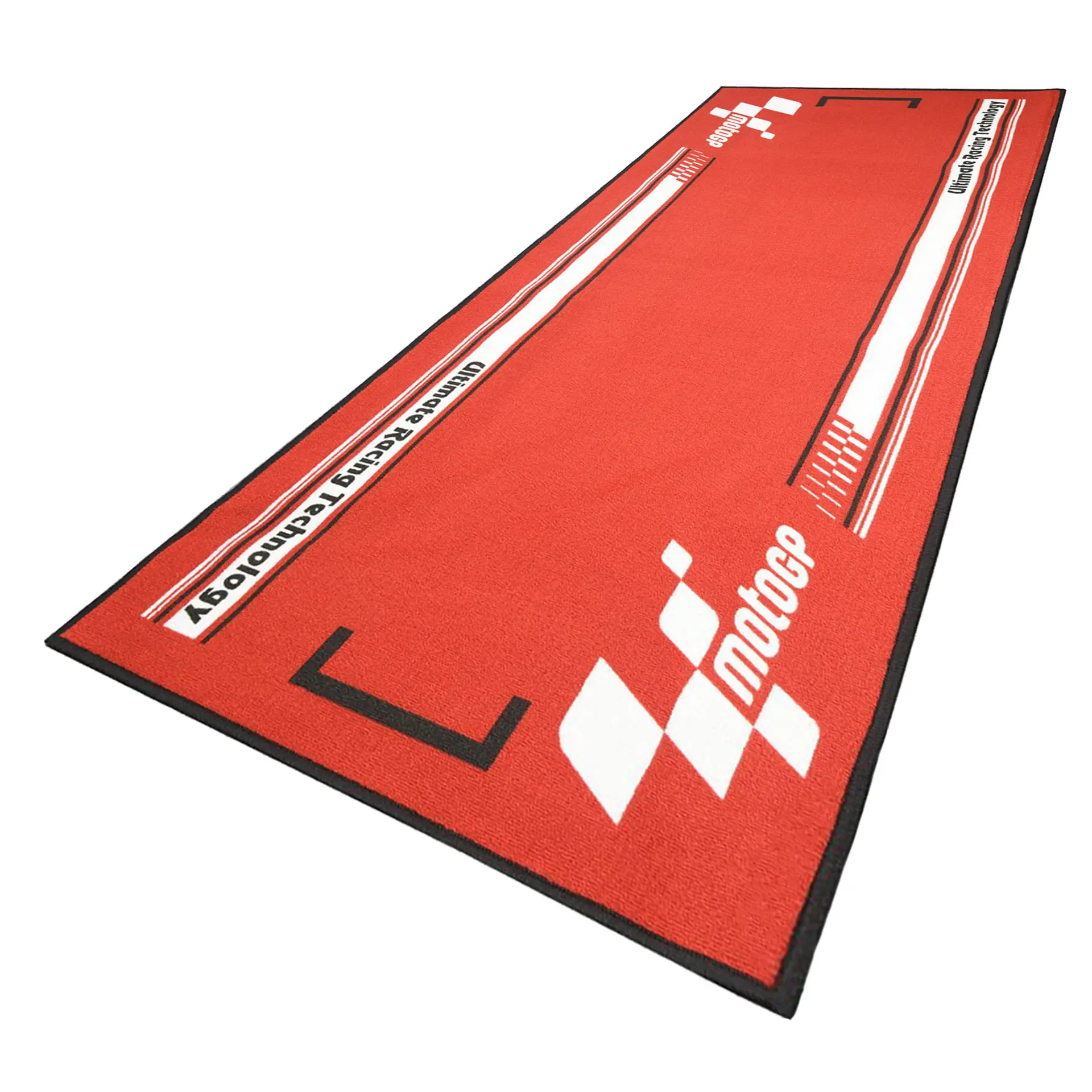Umweltmatte Werkstatt Moto GP Serie 4 rot/weiß 190x80 cm