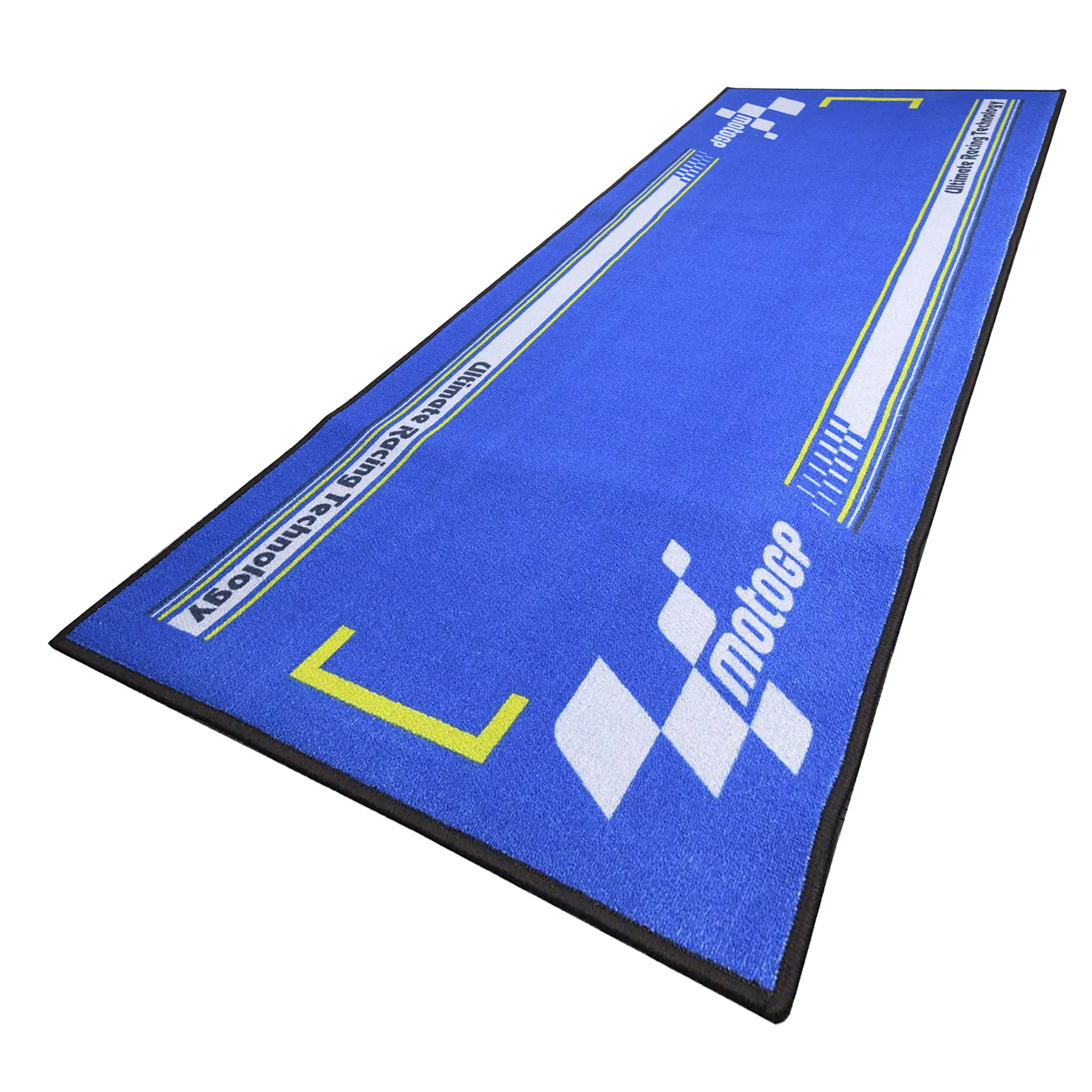 Tapis environnemental moto series 4 moto GP bleu/blanc 190x80 cm