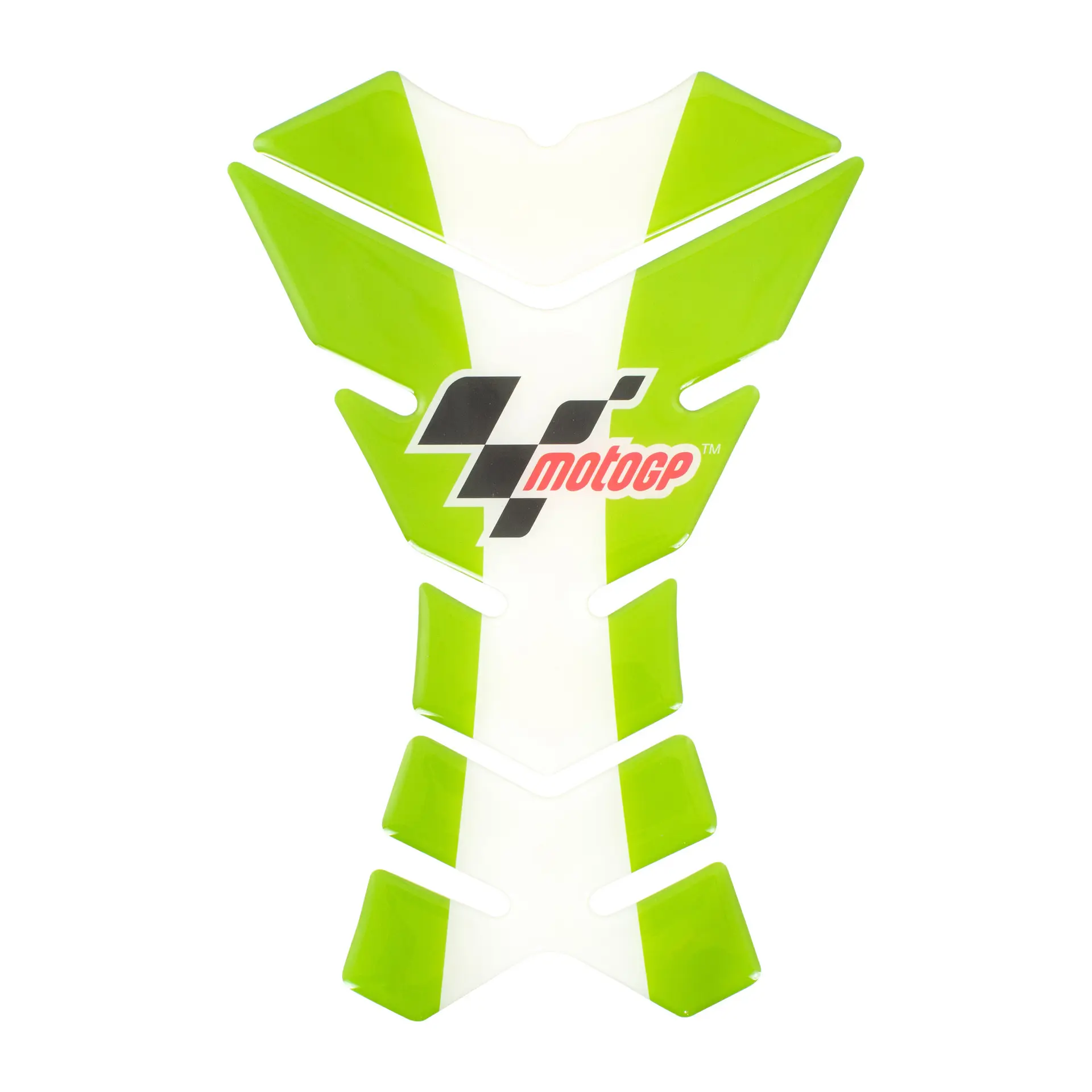 3피스 연료탱크 프로텍터 PAD 그린 화이트 MOTOGP