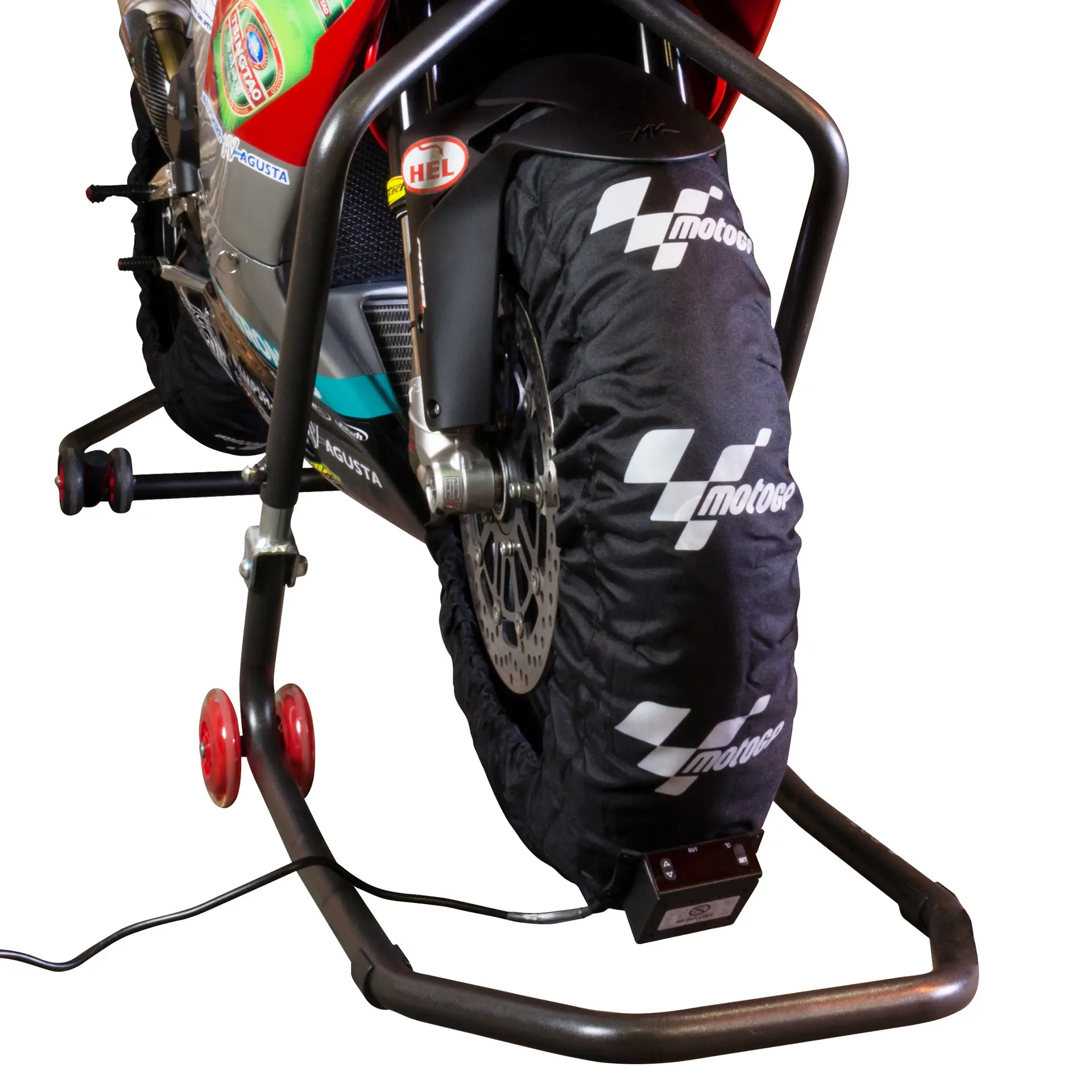 Couvertures chauffantes MOTOGP Digital Track 2 broches Euro-plug