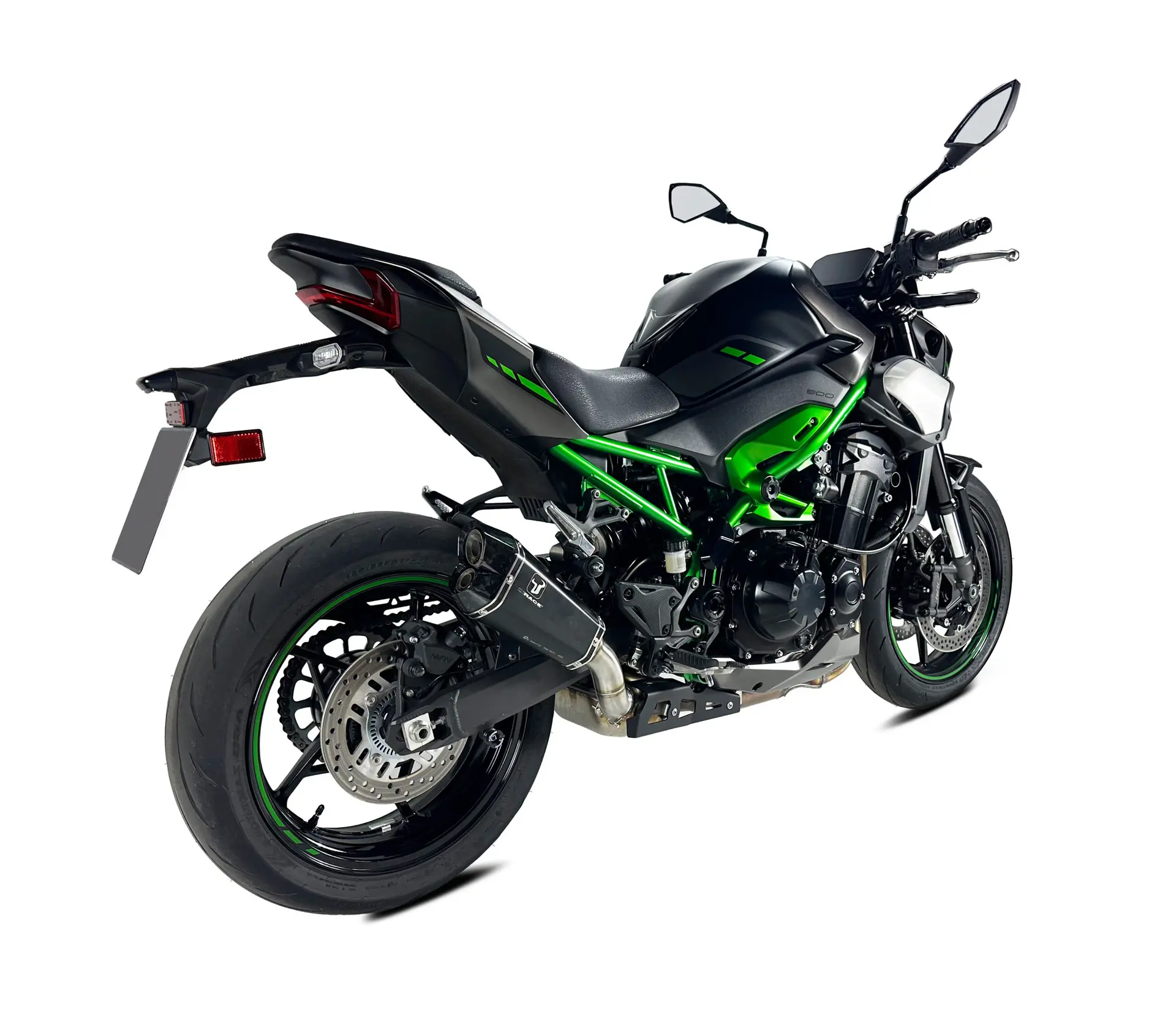 Глушитель выхлопа с одобрением IXRACE M8 Black Kawasaki Z900 2025