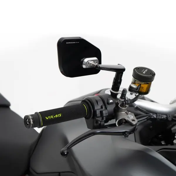 Εμβολοειδείς λαβής μαύροι VR46 by Barracuda — προβολή 2