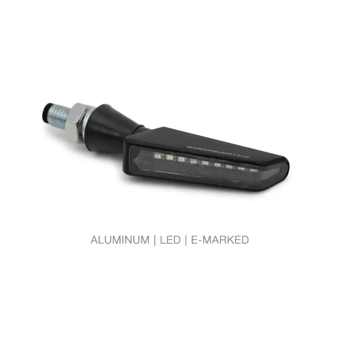 Blinker SQ-LED B-LUX SCHWARZ BARRACUDA