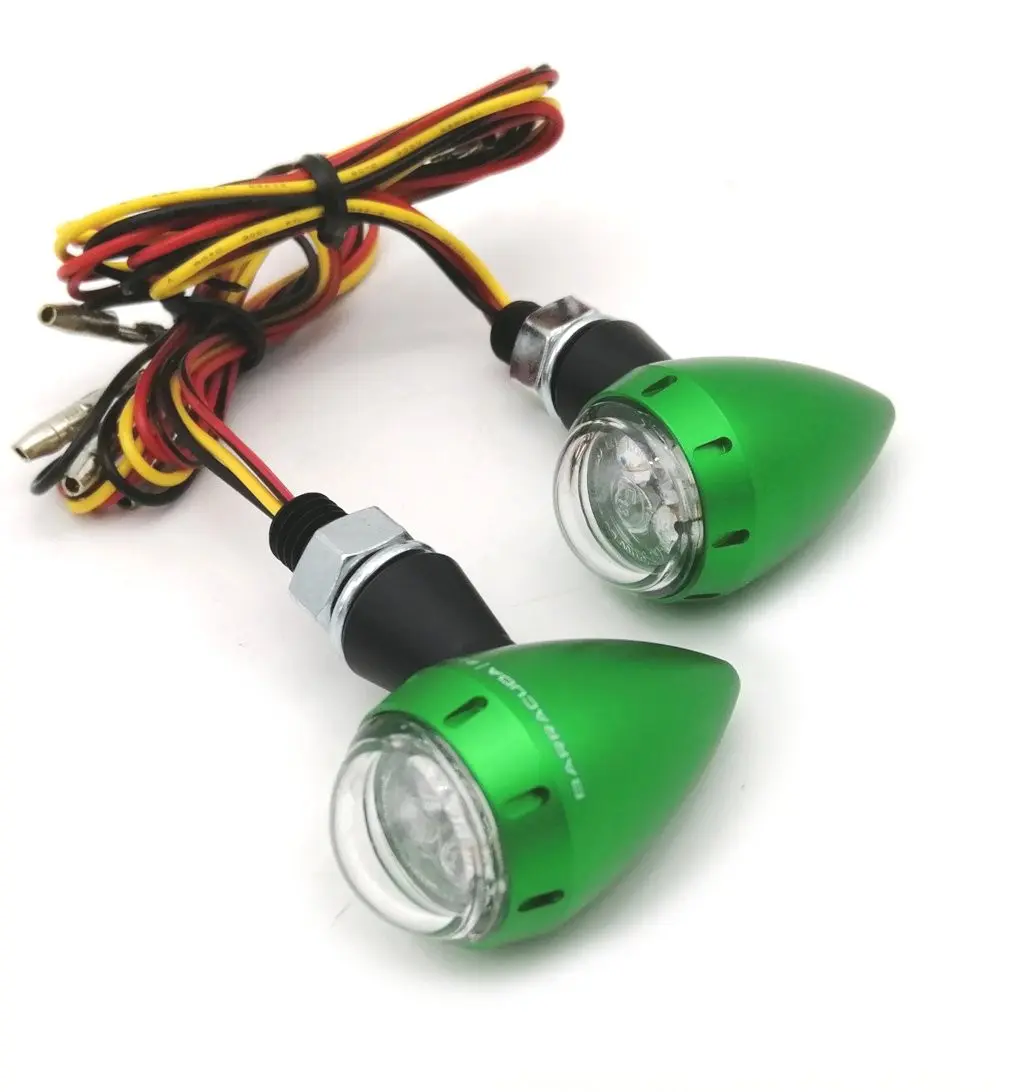 Мигач S-LED3 B-LUX ЗЕЛЕН (чифт) BARRACUDA