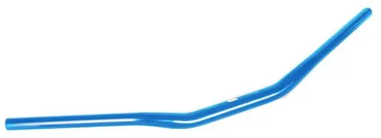 Řídítka 28 mm proměnný průřez modrá Barracuda — Řídítka