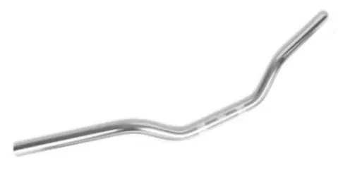 Guidon Racing 22 mm Argent Barracuda
