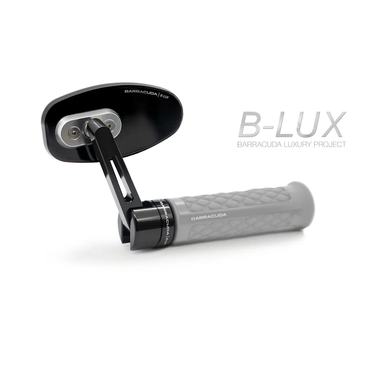 Καθρέπτες Barracuda Skin-R Bar End μαύροι (ζευγάρι)