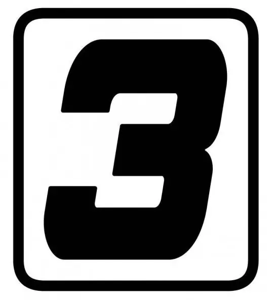 Autocolante número 3 Barracuda