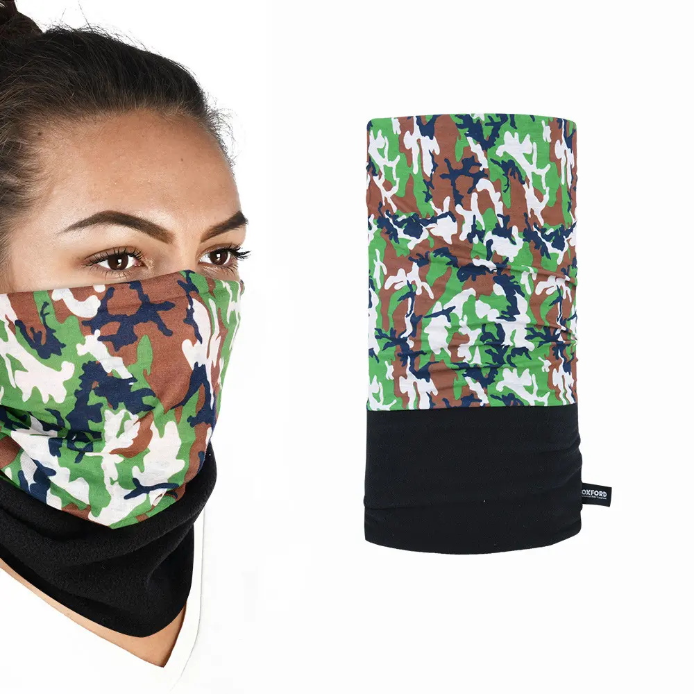 OXFORD Snug Protetor de Nariz Verde Camuflado