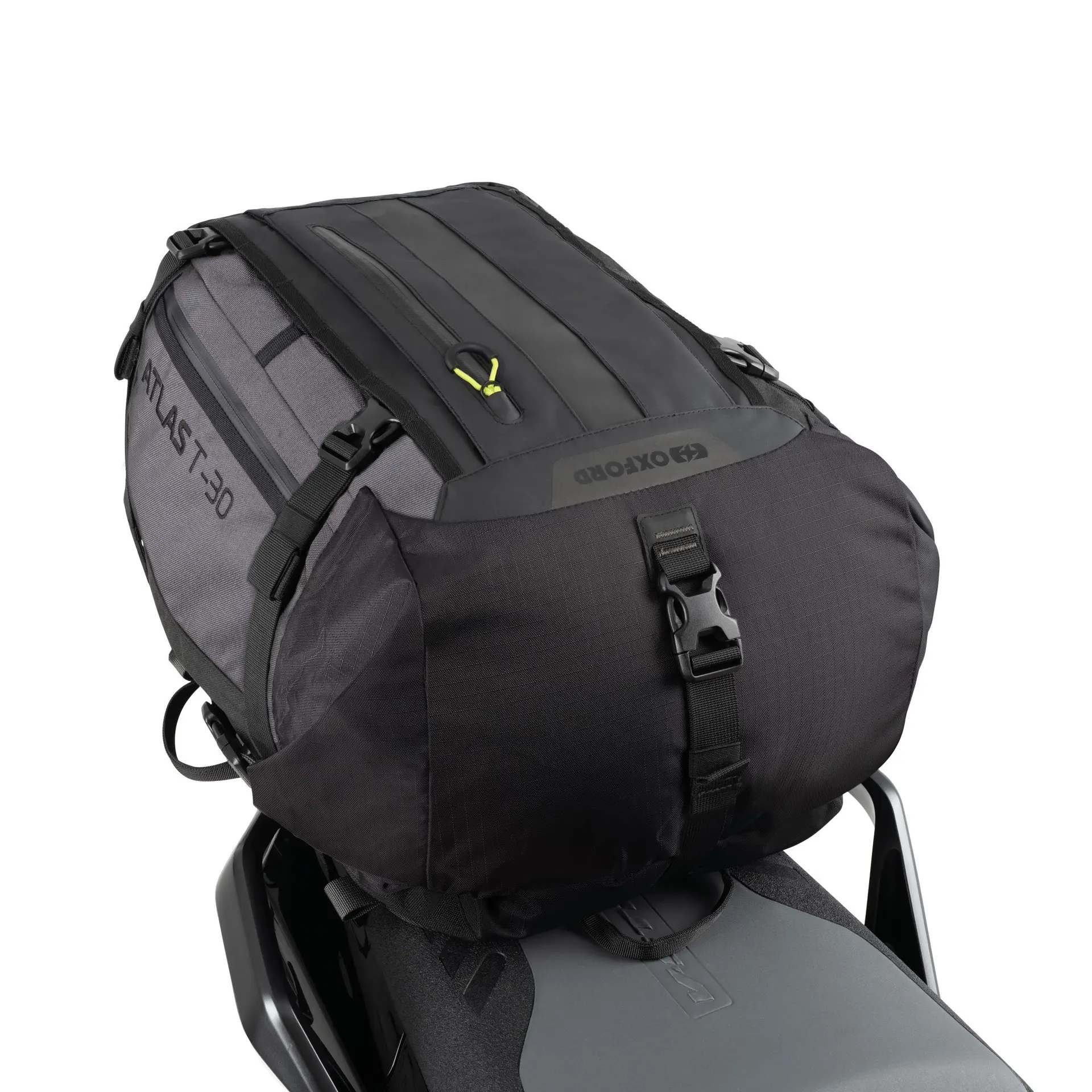 Atlas T-30 Advanced Tourpack Antrasit/Siyah Oxford bagaj çantası