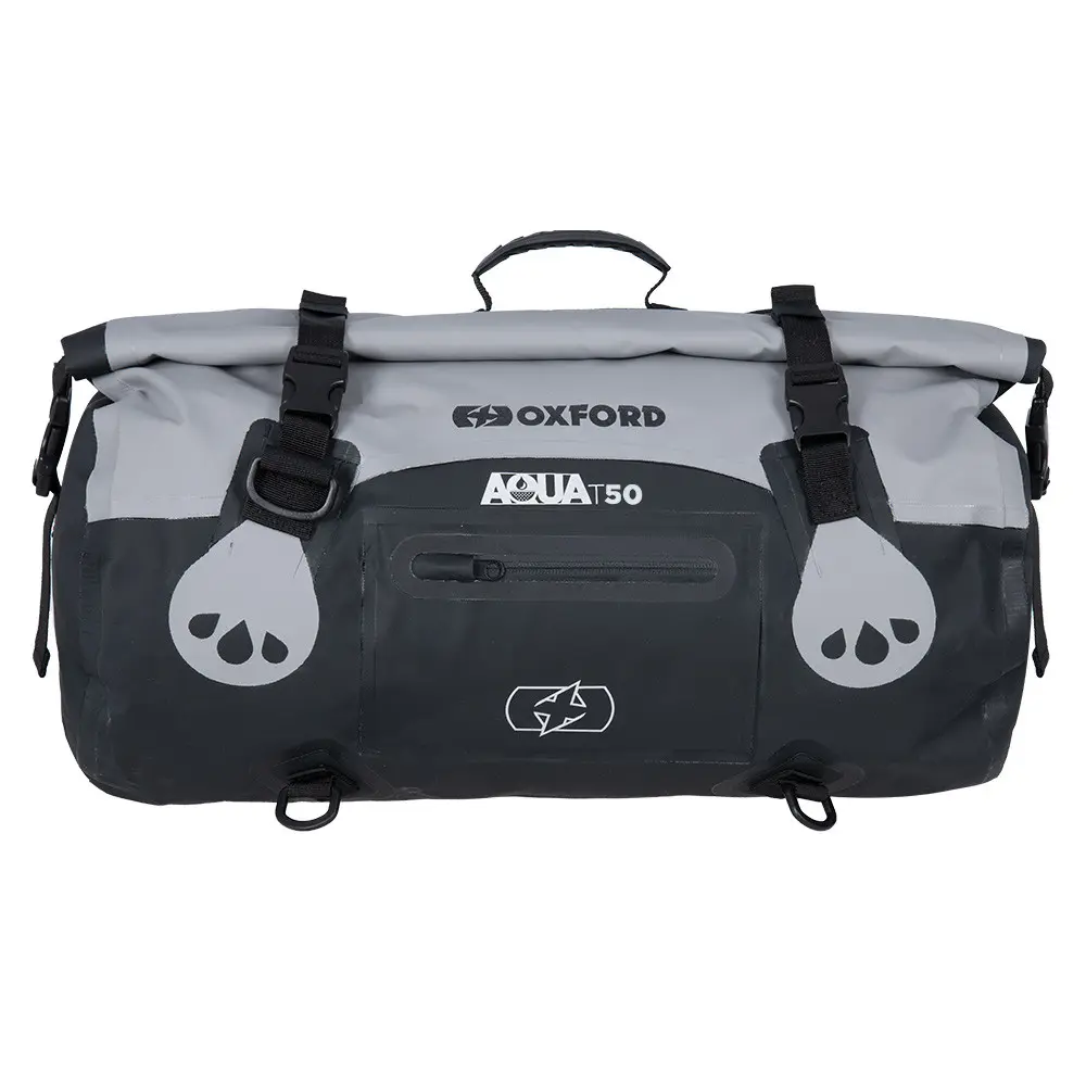 OXFORD Aqua T-50 Rygsæk Roll Bag Grå/Sort