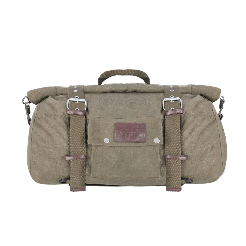 Sac à dos moto Heritage Roll Bag Khaki 30L OXFORD