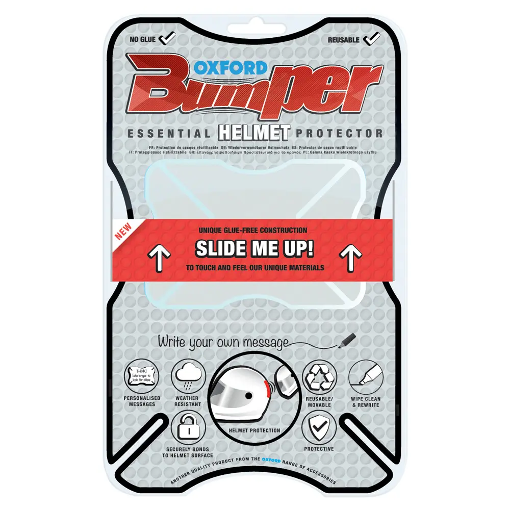 Helm-Schutzpad Transparent OXFORD