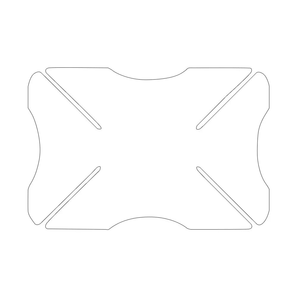 Transparent hjelmbeskyttelsespude OXFORD — 2. billede