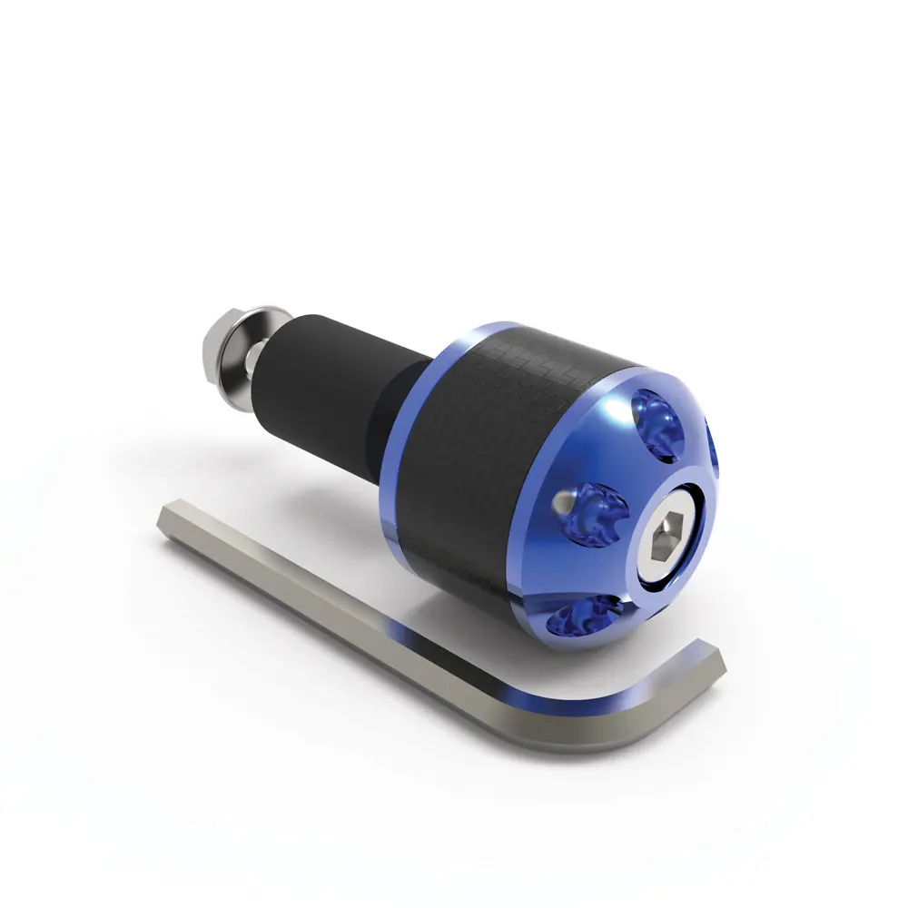 Embouts de guidon OXFORD CARB 1 bleu