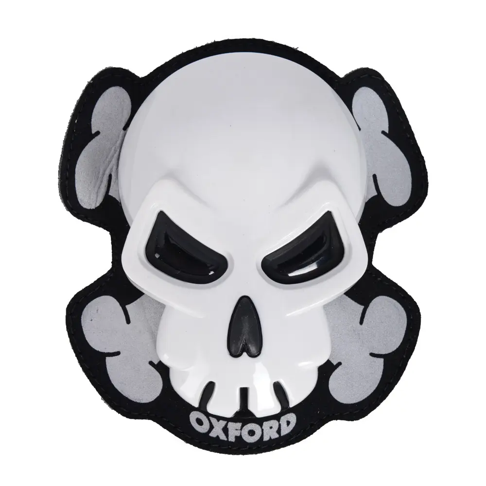 Skull Sliders knee protectors white OXFORD