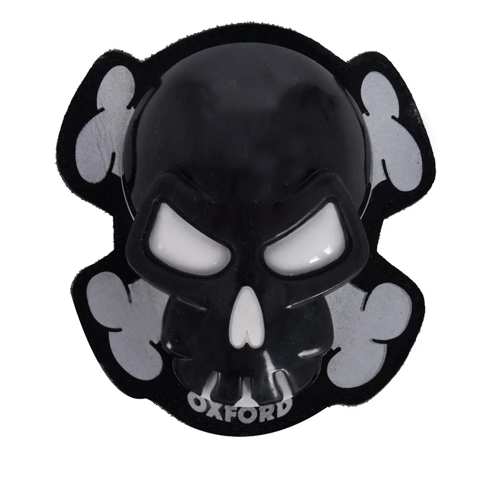 Наколенники Skull Sliders черные OXFORD
