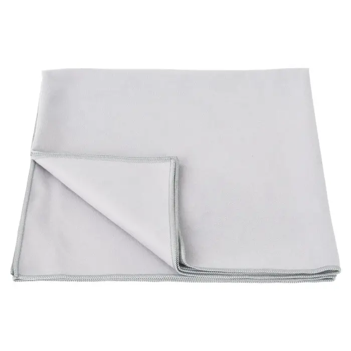 Serviette de camping Oxford grise 120 x 60 cm — vue 3