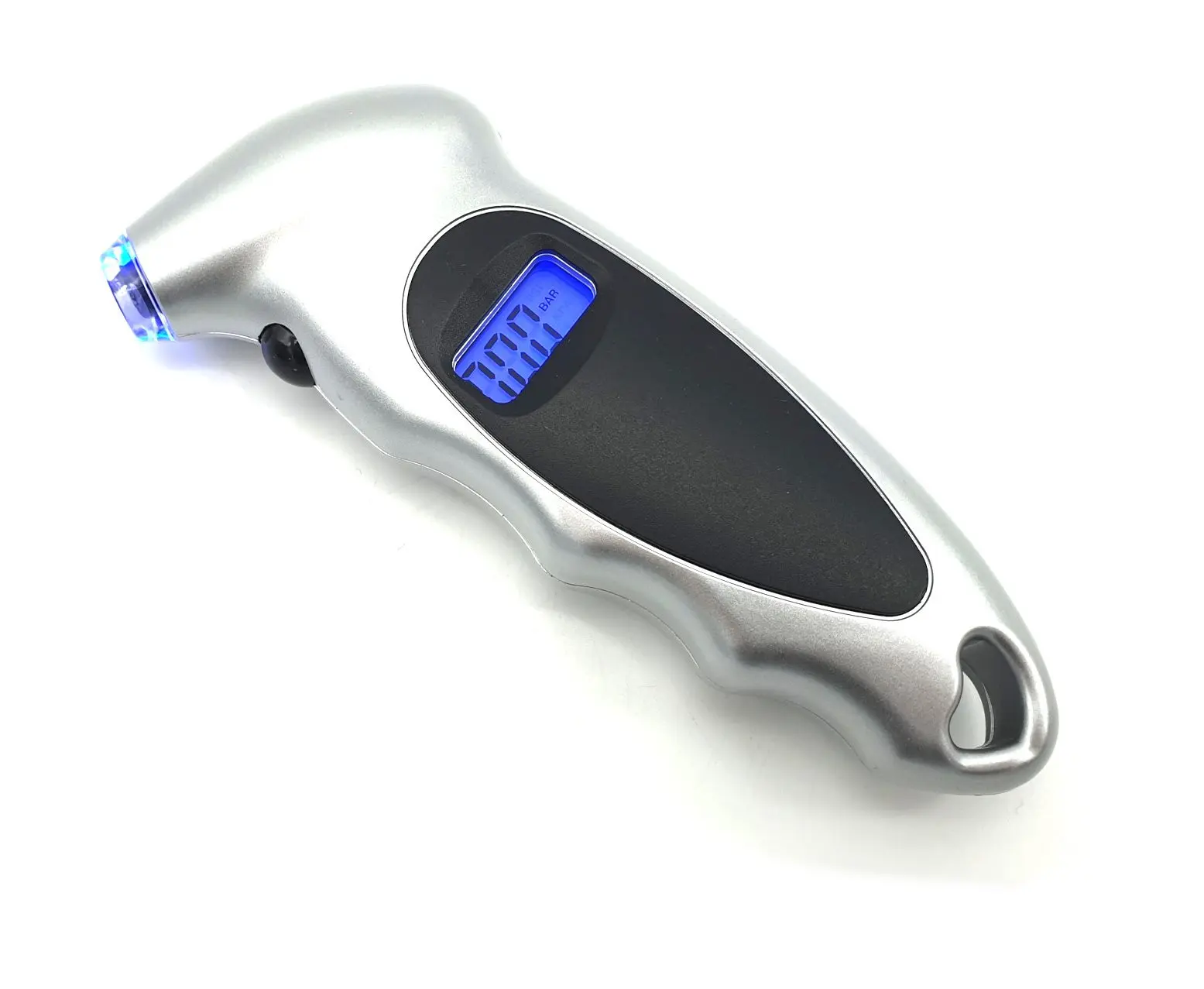 DIGITALES MANOMETER REIFENDRUCK 0-5 bar (Bar, Psi, Kpa, Kg/cm2)